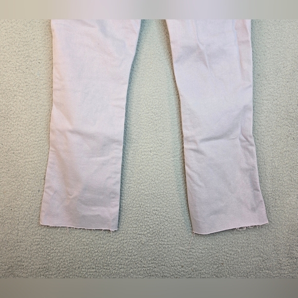 7 For All Mankind Womens Sz 28 Lilac Italian Cotton High Rise Jeans Raw Hem - Picture 10 of 14